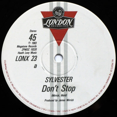 SYLVESTER - Don't Stop /All I Need / Do You Wanna Funk