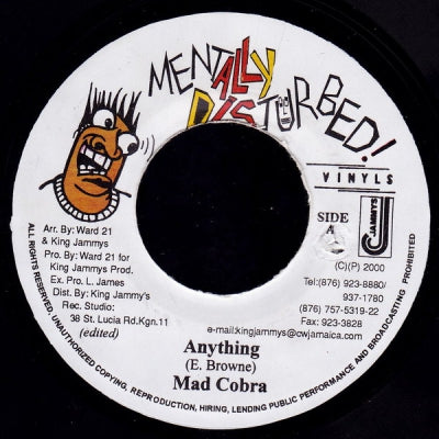 MAD COBRA - Anything