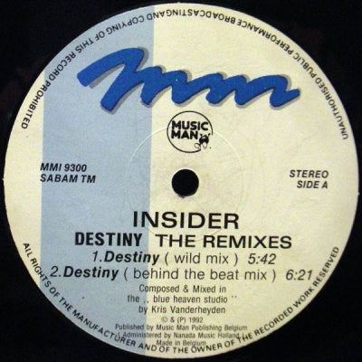 INSIDER - Destiny (The Remixes)
