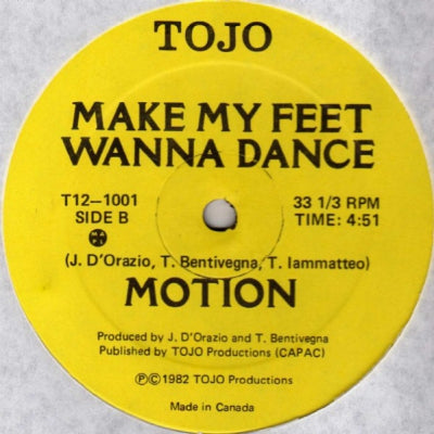 MOTION - Make My Feet Wanna Dance