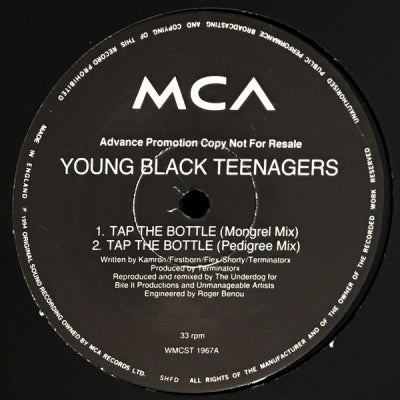 YOUNG BLACK TEENAGERS - Tap The Bottle