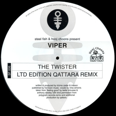 VIPER - The Twister (Ltd Edition Qattara Remix)