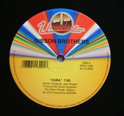 GIBSON BROTHERS - Cuba