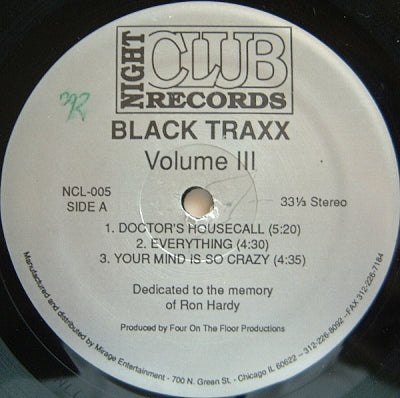 BLACK TRAXX - Volume III