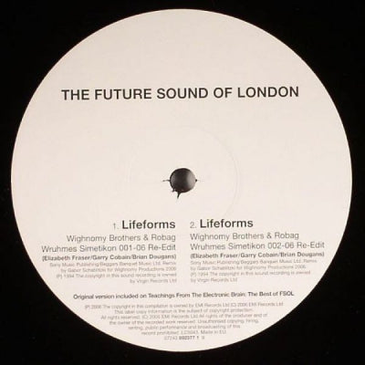 THE FUTURE SOUND OF LONDON - Lifeforms / We Have Explosive