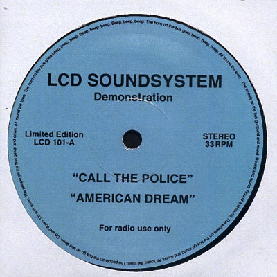 LCD SOUNDSYSTEM - Call The Police