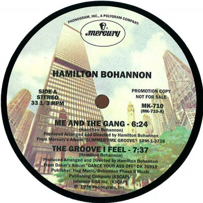 HAMILTON BOHANNON - Me & The Gang