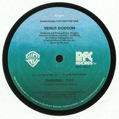 VENUS DODSON - Shining / He Said She Said