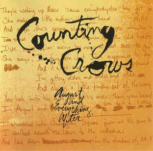 COUNTING CROWS - August And Everything After