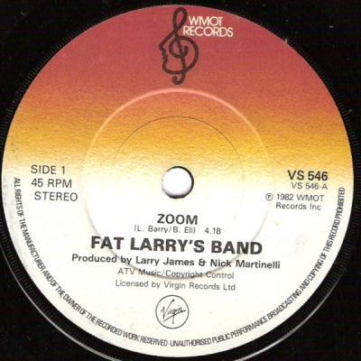 FAT LARRY'S BAND - Zoom / House Party