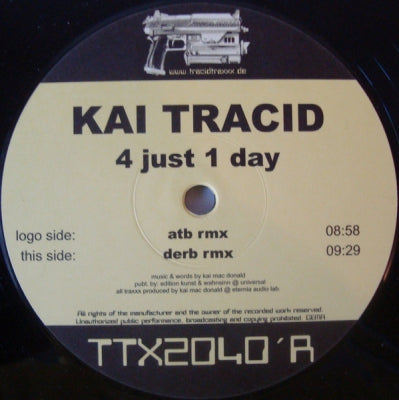 KAI TRACID - 4 Just 1 Day (Remixes)