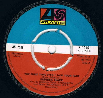 ROBERTA FLACK - The First Time Ever I Saw Your Face