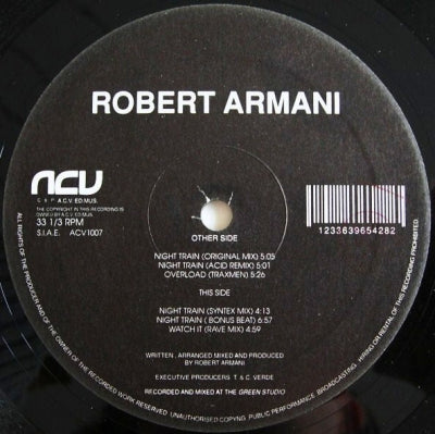 ROBERT ARMANI - Night Train