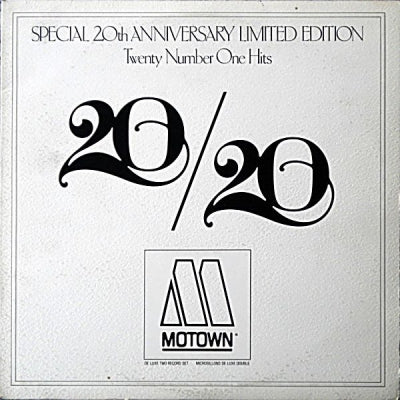 VARIOUS ARTISTS - 20/20 Twenty No.1 Hits From Twenty Years At Motown