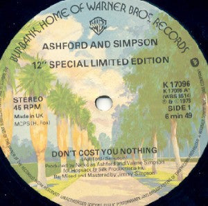 ASHFORD AND SIMPSON  - Don't Cost You Nothing