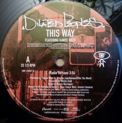 DILATED PEOPLES - This Way featuring Kanye West