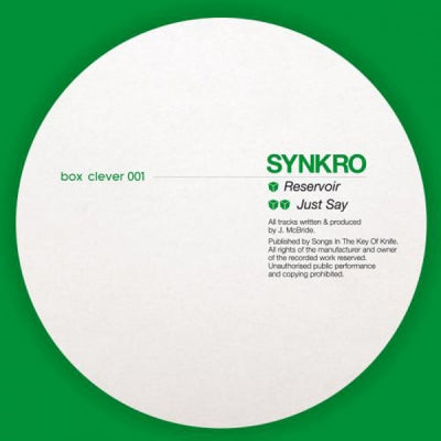 SYNKRO - Reservoir / Just Say