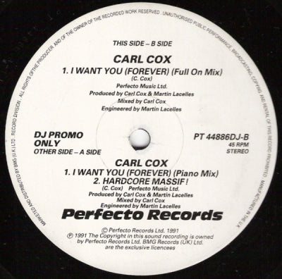 CARL COX - I Want You (Forever)