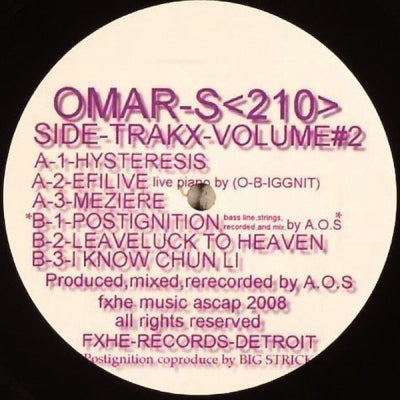OMAR-S - Side-Trakx-Volume#2
