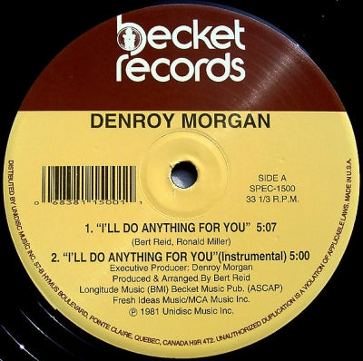 DENROY MORGAN - I'll Do Anything For You