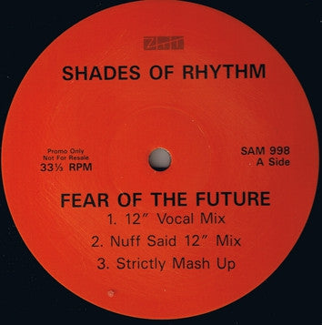 SHADES OF RHYTHM - Fear Of The Future EP