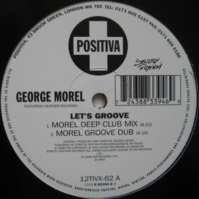 GEORGE MOREL - Let's Groove