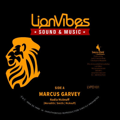 NADIA MCANUFF / ANU GOLD - Marcus Garvey / Ithiopia