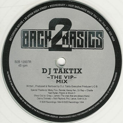 DJ TAKTIX - The VIP Mix