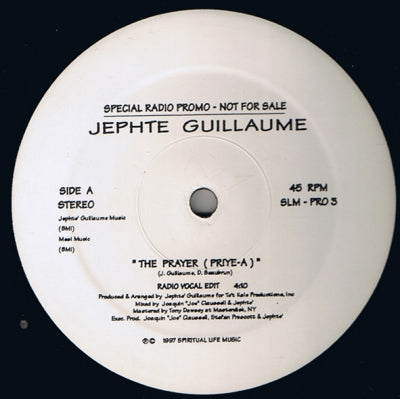 JEPHTE GUILLAUME - The Prayer (Priye-a)