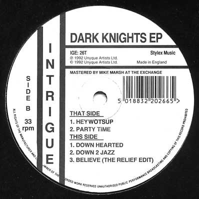 DARK KNIGHTS - Dark Knights EP