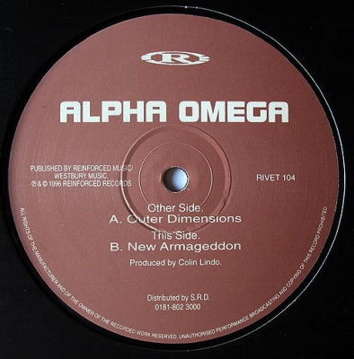 ALPHA OMEGA - Outer Dimensions / New Armageddon