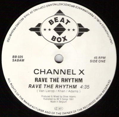 CHANNEL X - Rave The Rhythm