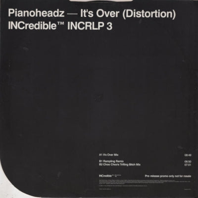 PIANOHEADZ - It's Over (Distortion)