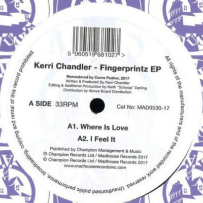 KERRI CHANDLER - Finger Printz E.P.