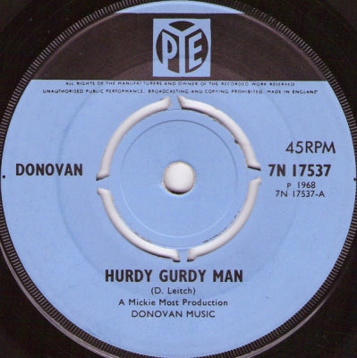 DONOVAN - Hurdy Gurdy Man