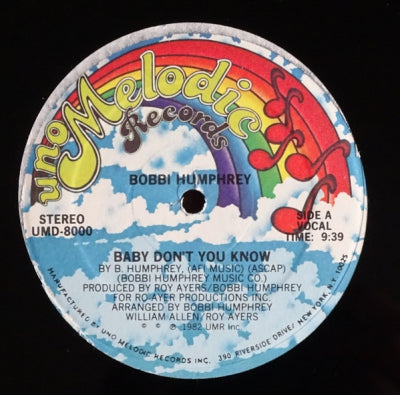 BOBBI HUMPHREY - Baby Don't You Know