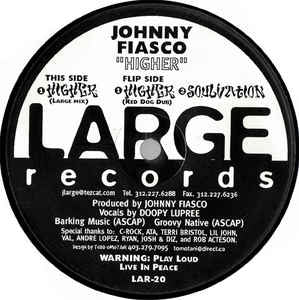 JOHNNY FIASCO - Higher