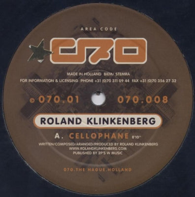ROLAND KLINKENBERG - Cellophane / Venetian Blinds