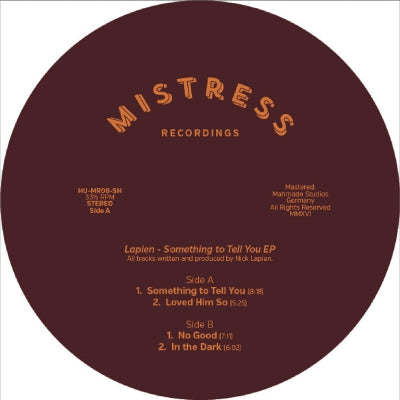 LAPIEN - Something To Show You EP