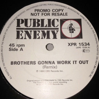 PUBLIC ENEMY - Brothers Gonna Work It Out (Remix)