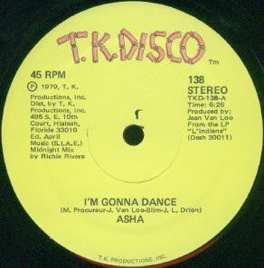 ASHA - I'm Gonna Dance / Music Machine (Dedication To Studio 54)