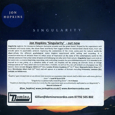 JON HOPKINS - Singularity