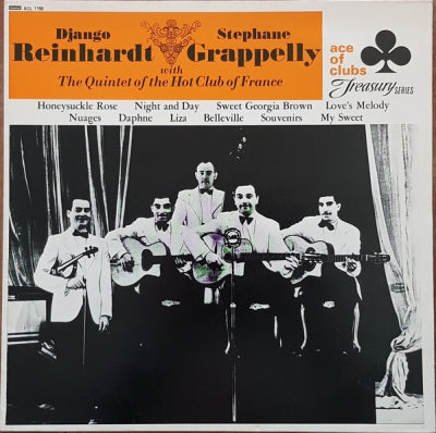 DJANGO REINHARDT - STEPHANE GRAPPELLY WITH THE QUINTET OF THE HOT CLUB OF FRANCE - Django Reinhardt & Stephane Grappelly With The Quintet Of The Hot Club Of France
