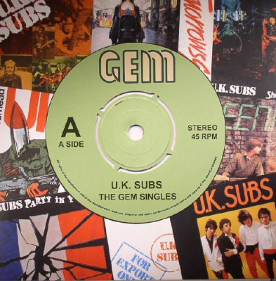 UK SUBS - The Gem Singles