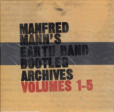 MANFRED MANN'S EARTH BAND - Bootleg Archives Volumes 1-5