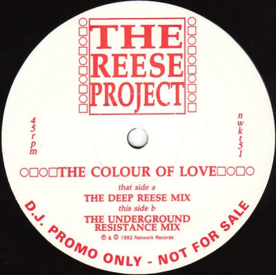 REESE PROJECT - The Colour Of Love