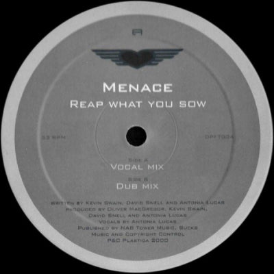 MENACE - Reap What You Sow