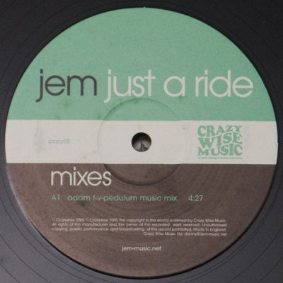 JEM - Just A Ride: Mixes
