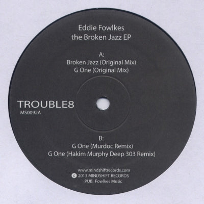 EDDIE FOWLKES - The Broken Jazz EP