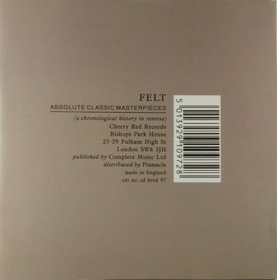 FELT - Absolute Classic Masterpieces